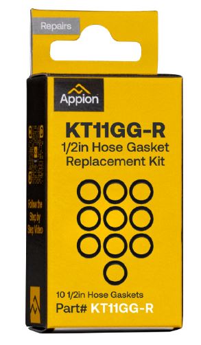 KT11GG-R KT11GG-R Appion 1/2" MegaFlow Hose Gaskets 10-Pk from Building HVA