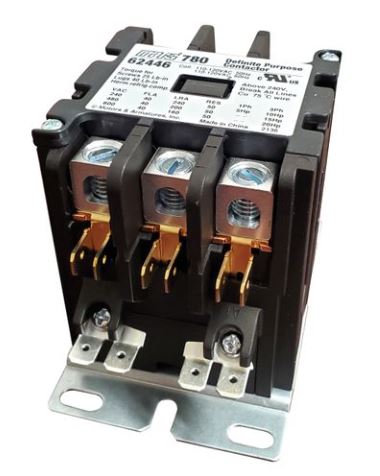 62446 62446 Mars Three pole contactor. 120 volt from Building HVAC