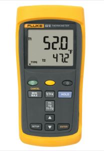 FLUKE52-2 FLUKE52-2 Fluke 674689 Digital thermocouple thermometer. from FLU