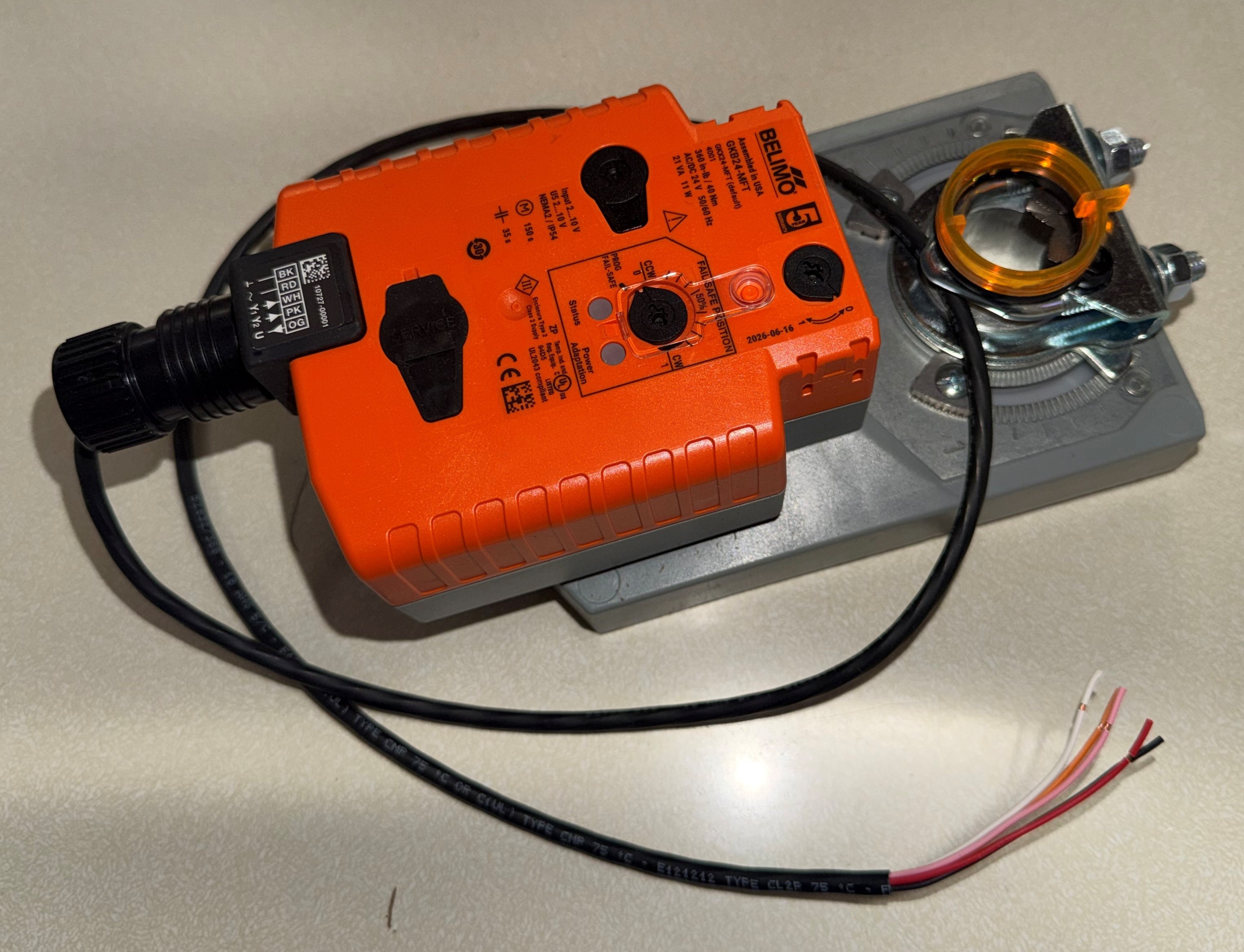 GKB24-MFT GKB24-MFT Belimo Valve Actuator Electronic from Building HVAC