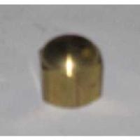 FC-C FC-C J/b Industries N5-4 Brass flare cap 1/4 from JBIND