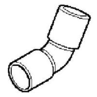 W3030 W3030 Ndl Industries Copper sweat 45 elbow 3/4 from MUELLERIND